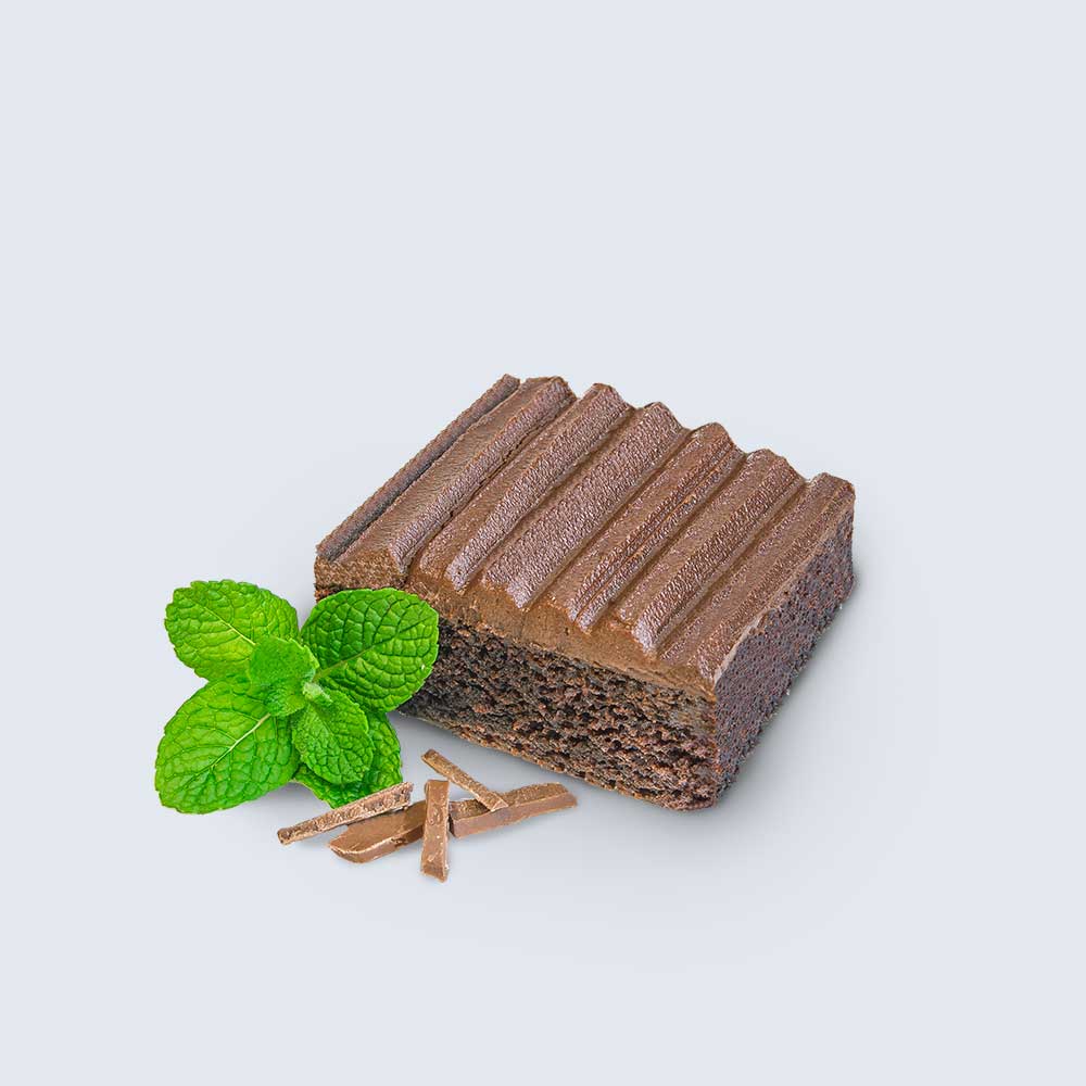 Chocolate Cake Catering Tray