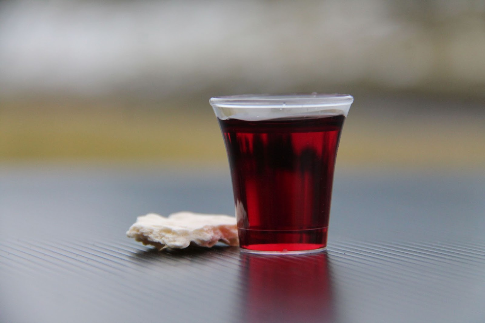 communion bread and wine