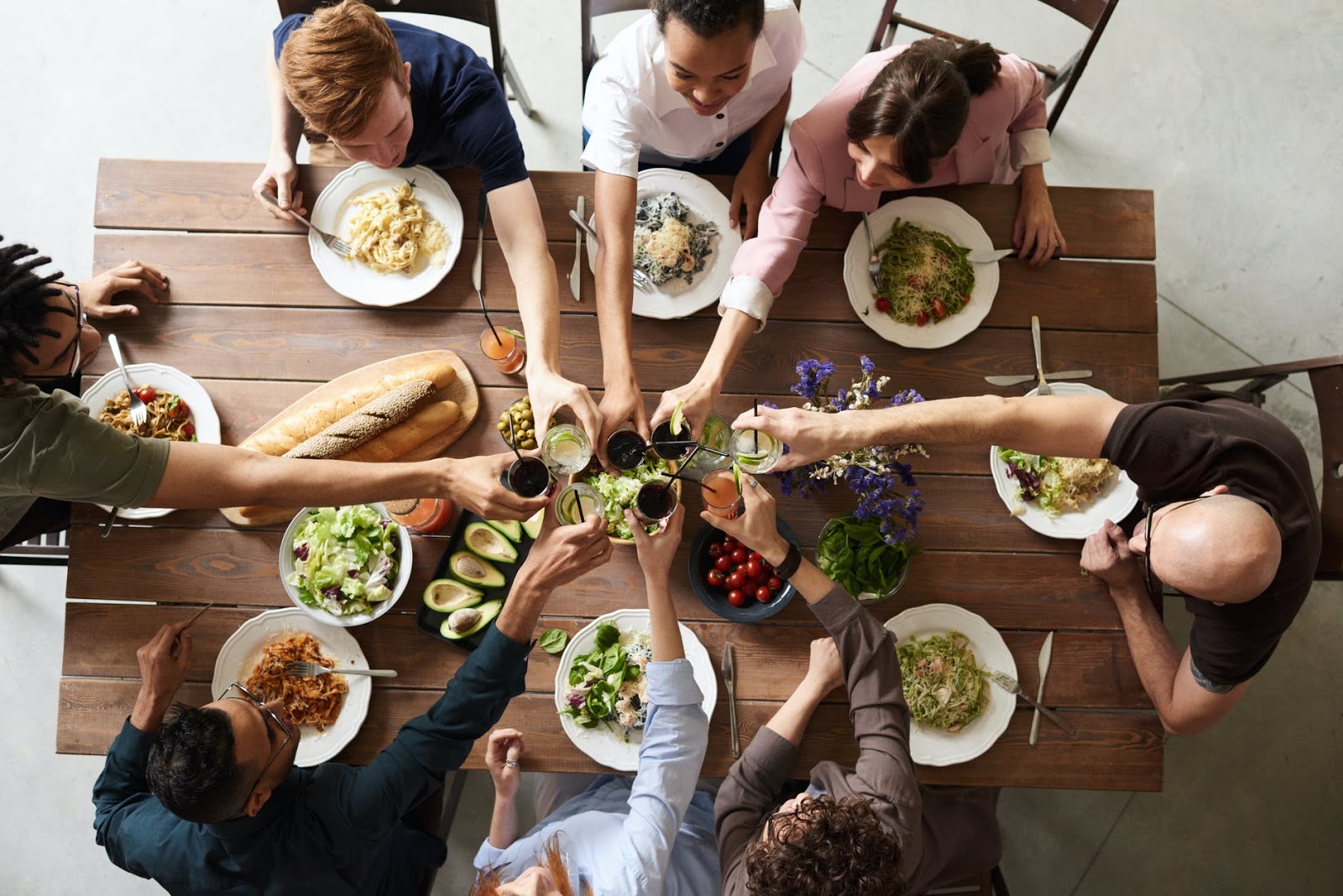 Intimate dinner party