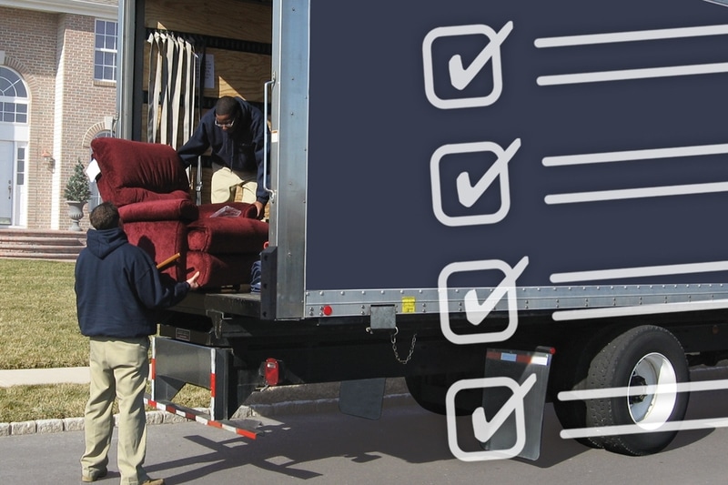 Furniture Home Delivery Logistics Checklist
