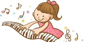 Piano Practice Girl