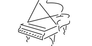Piano Lineart