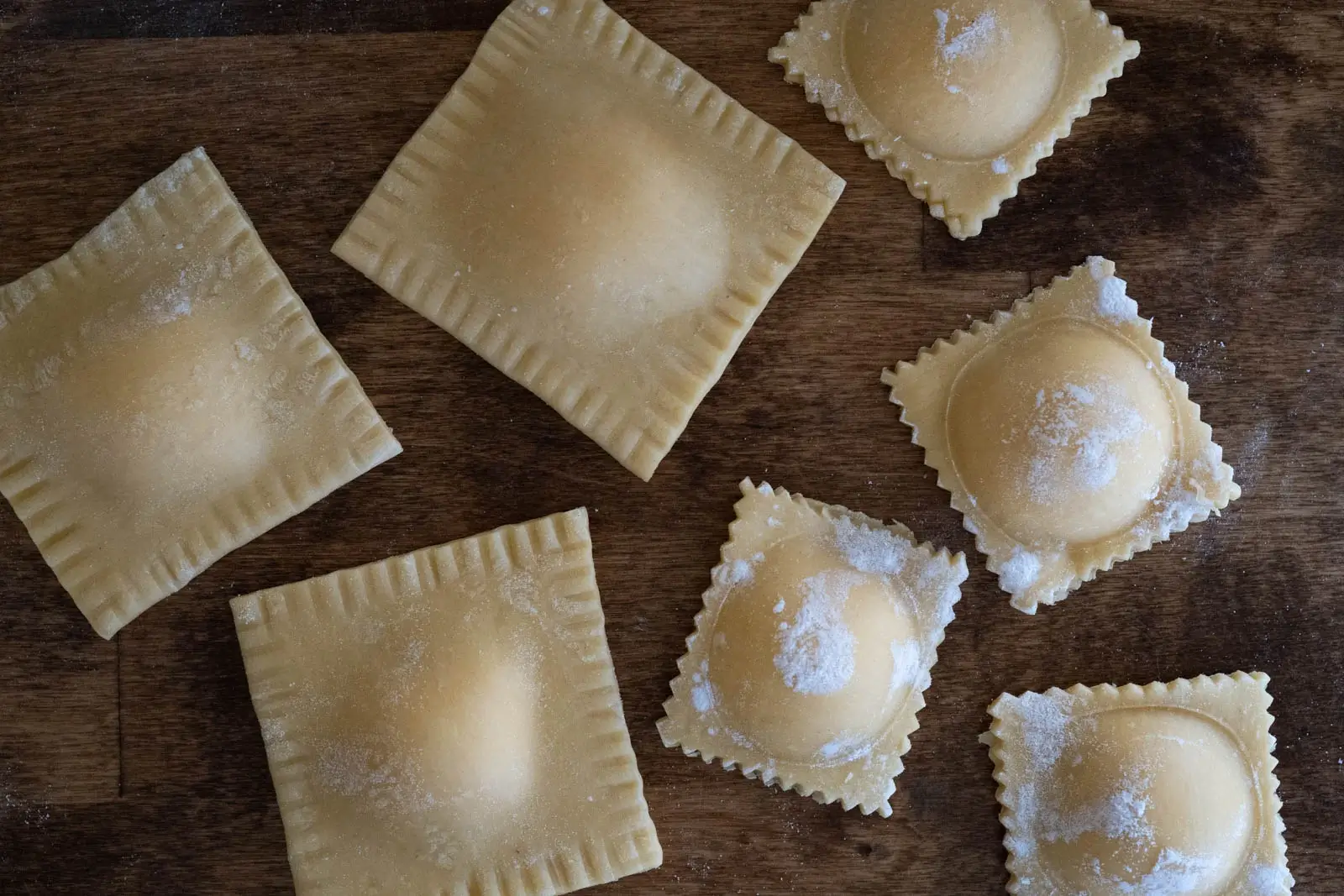 Homemade Cheese Raviolis (Freezer Friendly)