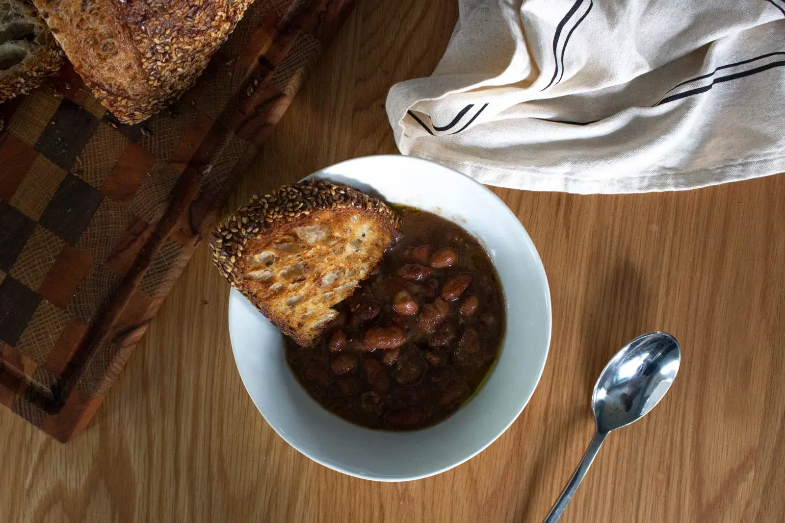 Easy Cranberry Bean Recipe with Dried Beans (Borlotti Beans)