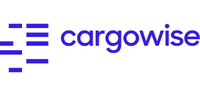 This is the logo of the Transport Management Software(TMS) company CargoWise. The logo is blue in color.
