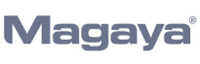 This is the logo of Transport Management Software(TMS) company named as Magaya. The logo is grey in color.