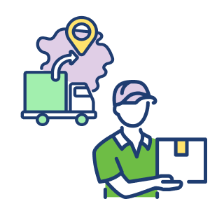 XeroE collection storage and fulfilment icon