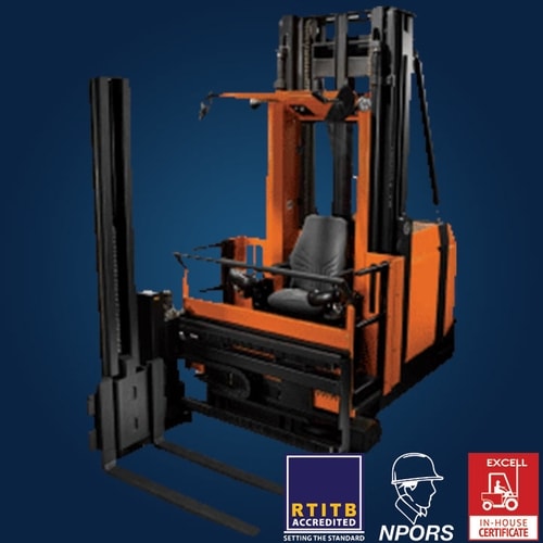 Excell Training Very Narrow Aisle (VNA) Fork Lift Truck Training