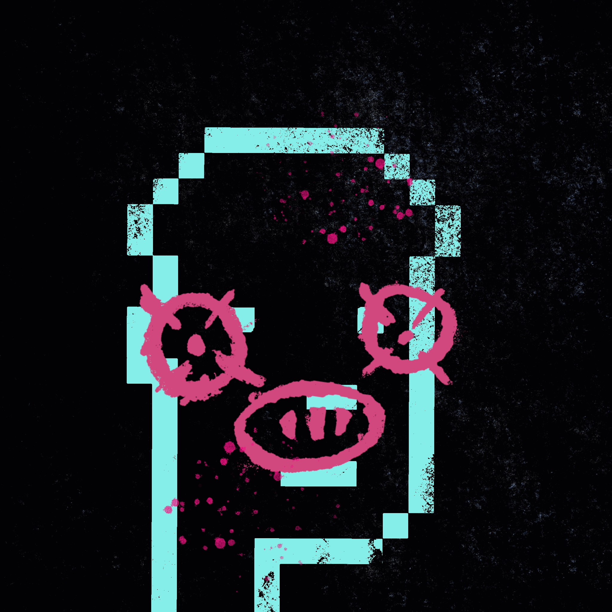 Rabble 10 by XCOPY ART