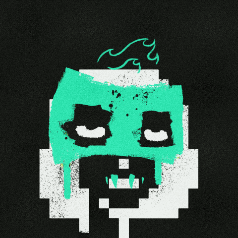 CryptoPunk #8837
Guzzler by XCOPY art