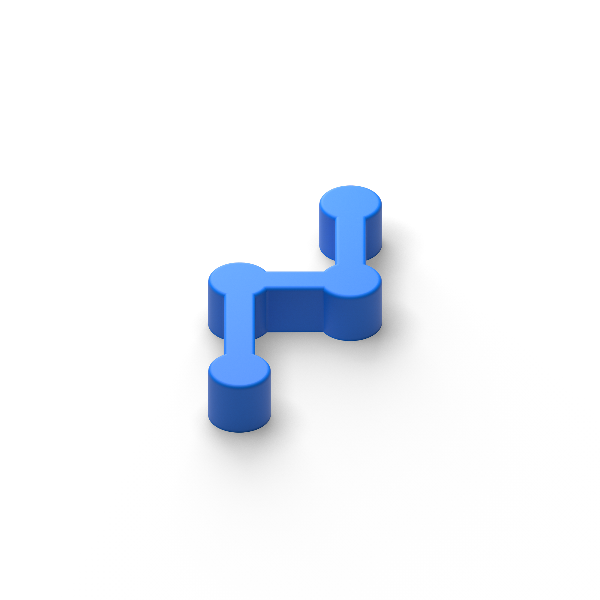 3D timeline icon