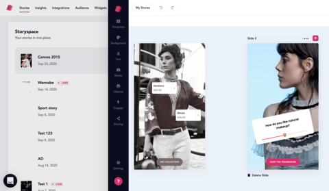 storifyme web stories interface