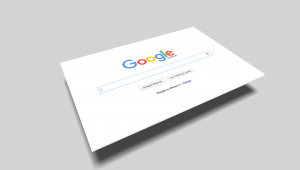 Google homepage.