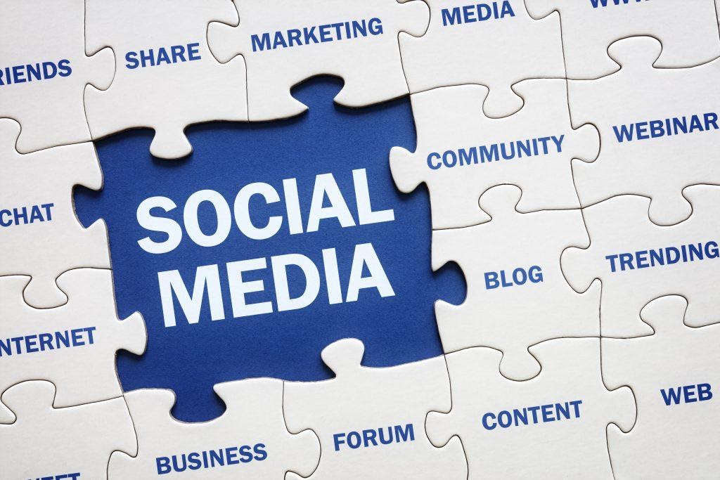 Visual representation of social media being a part of web stories and the future of marketing.