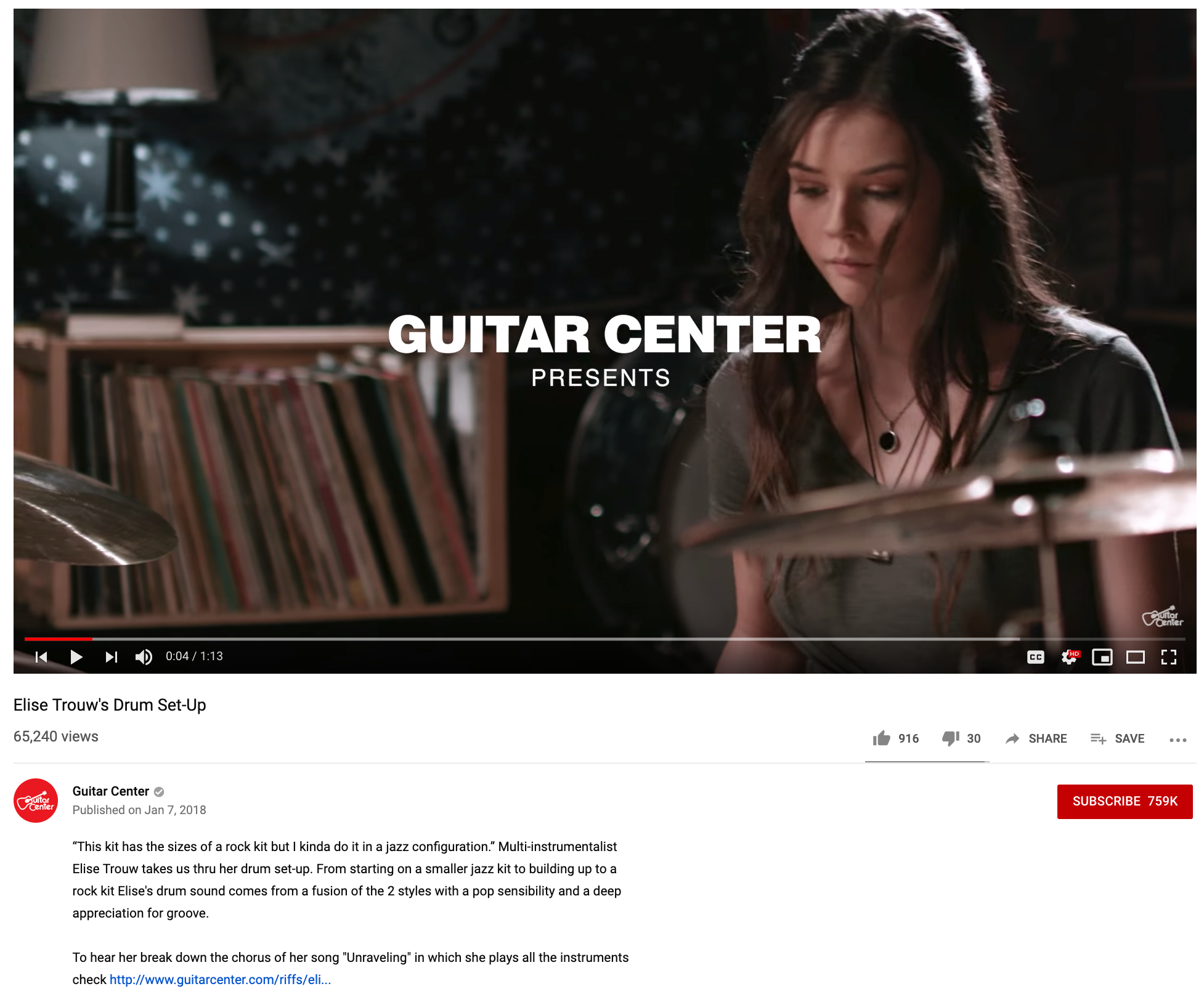 Guitar Center YouTube