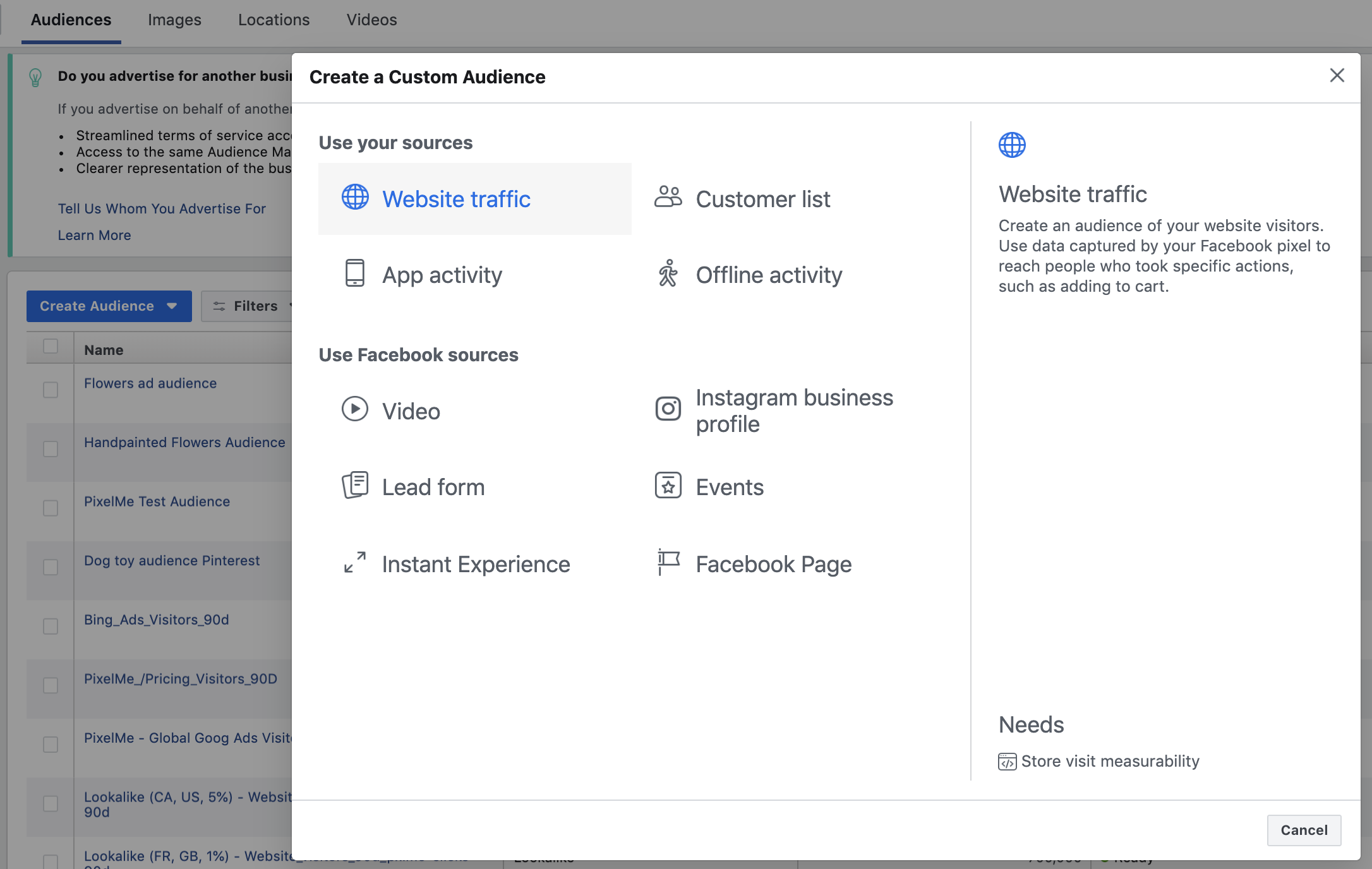 Create Audience