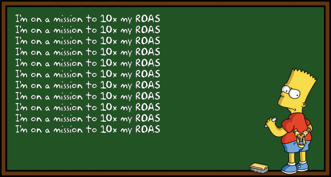 Bart Simpson ROAS