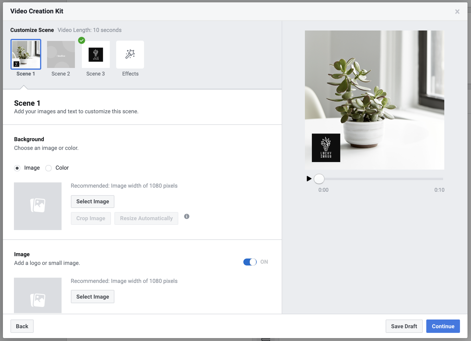 Step 6: feature image template