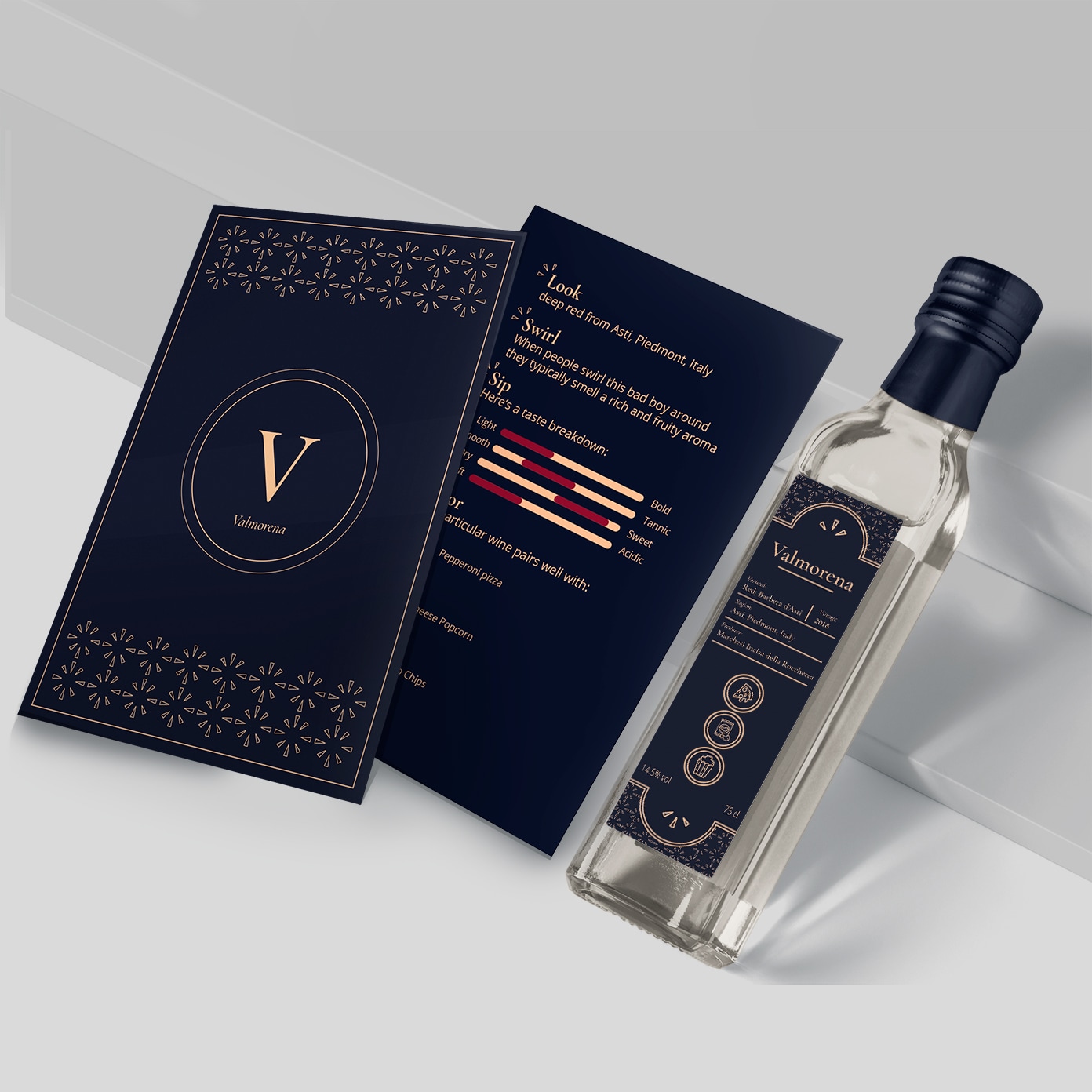 Santé: Wine Subscription Packaging