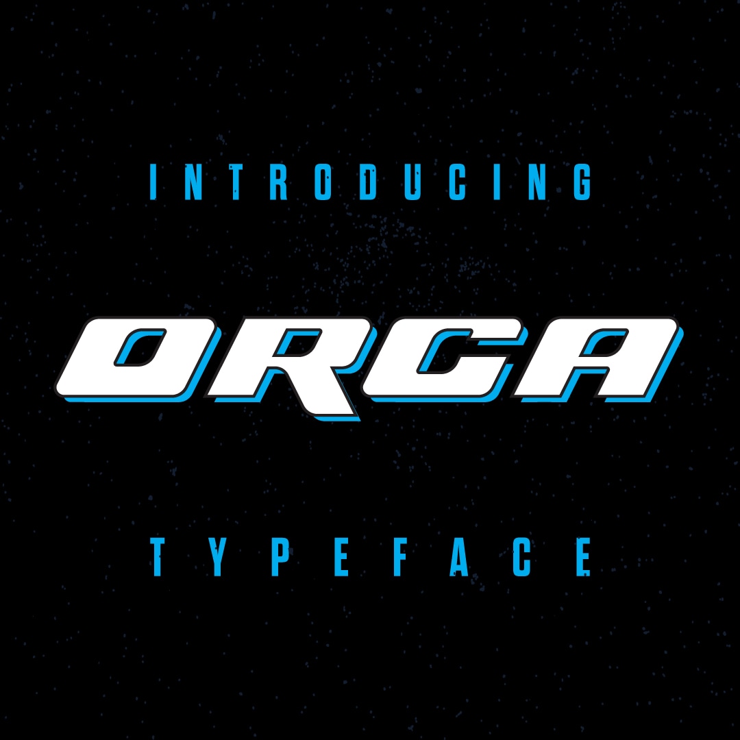 ORCA Display Typeface