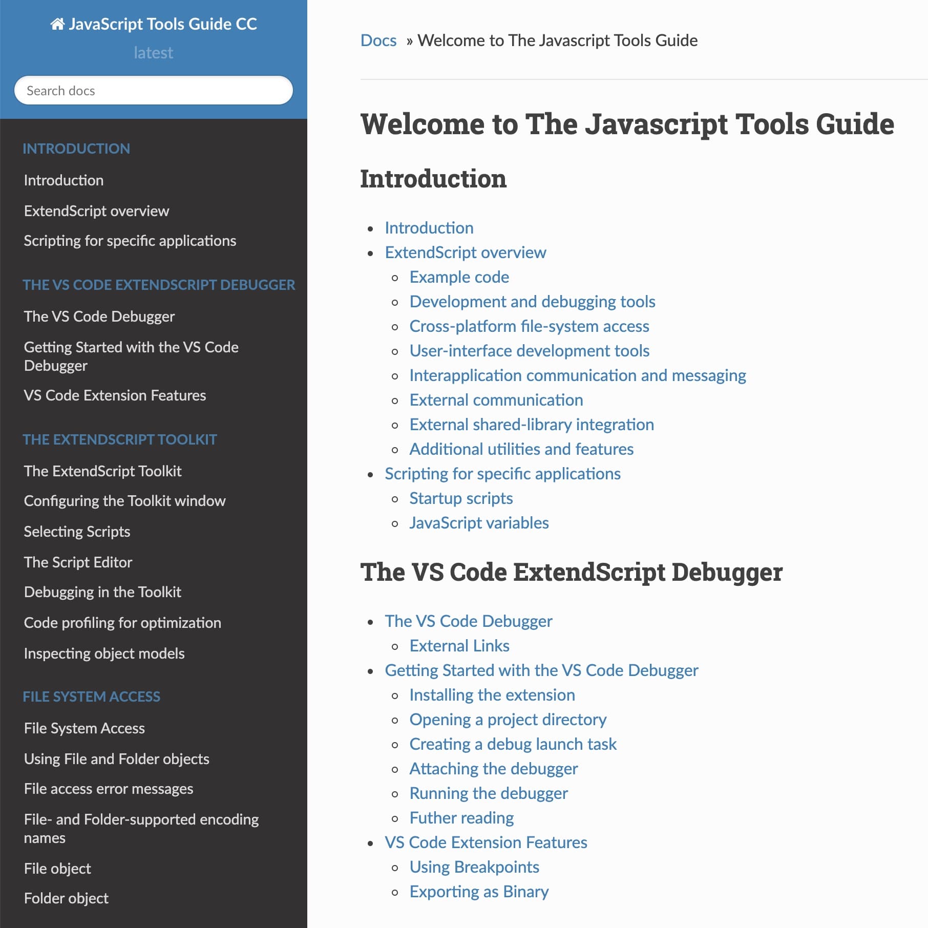 Javascript Tools Guide
