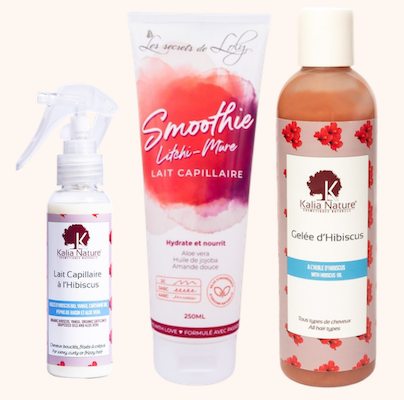 BOX DÉFINITION BOUCLES HYDRATÉES Hibiscus Litchi (Fingercoils WashnGo Twistout)