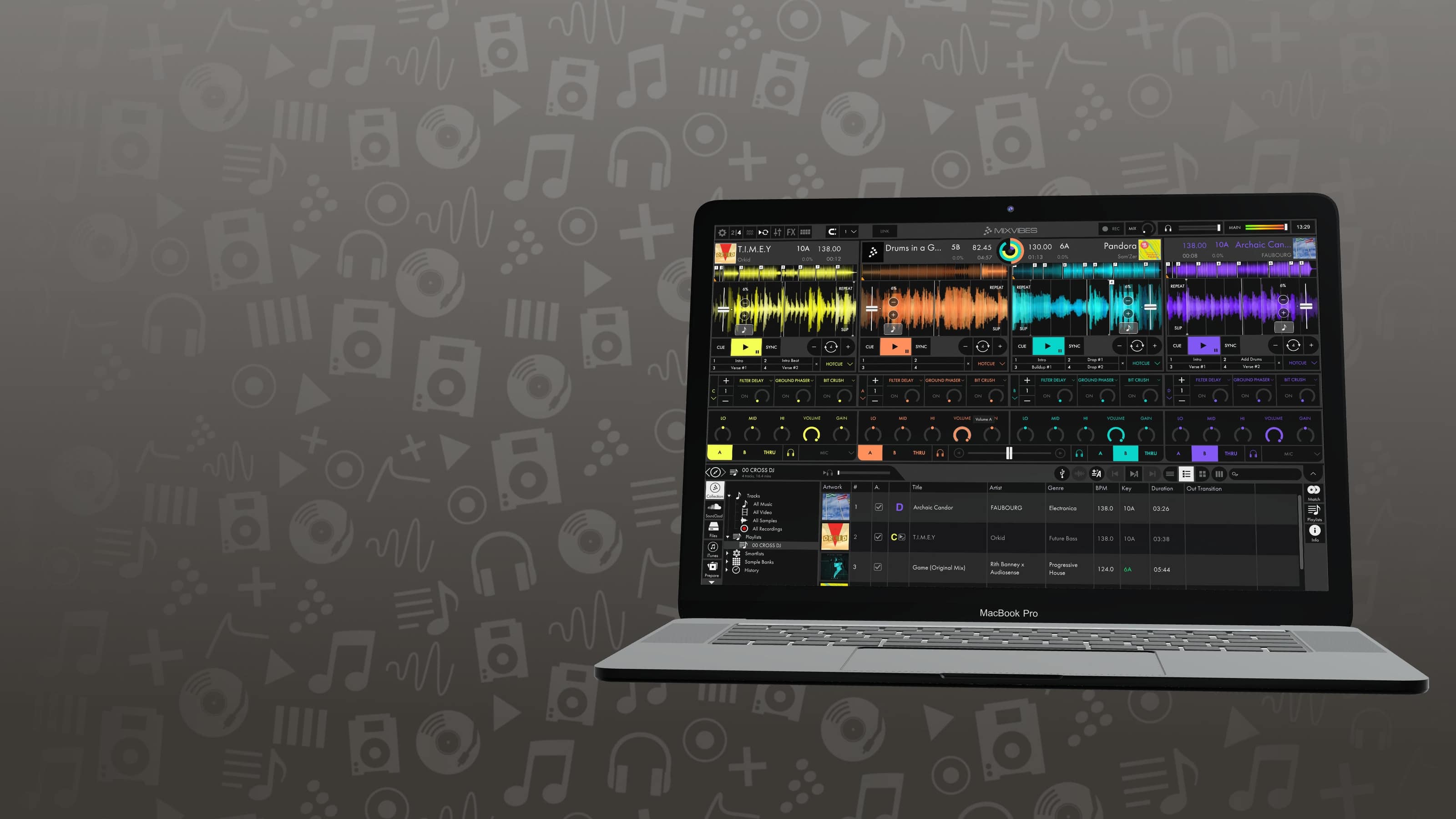 Cross DJ 4 The Upgraded DJ Experience For Mac PC