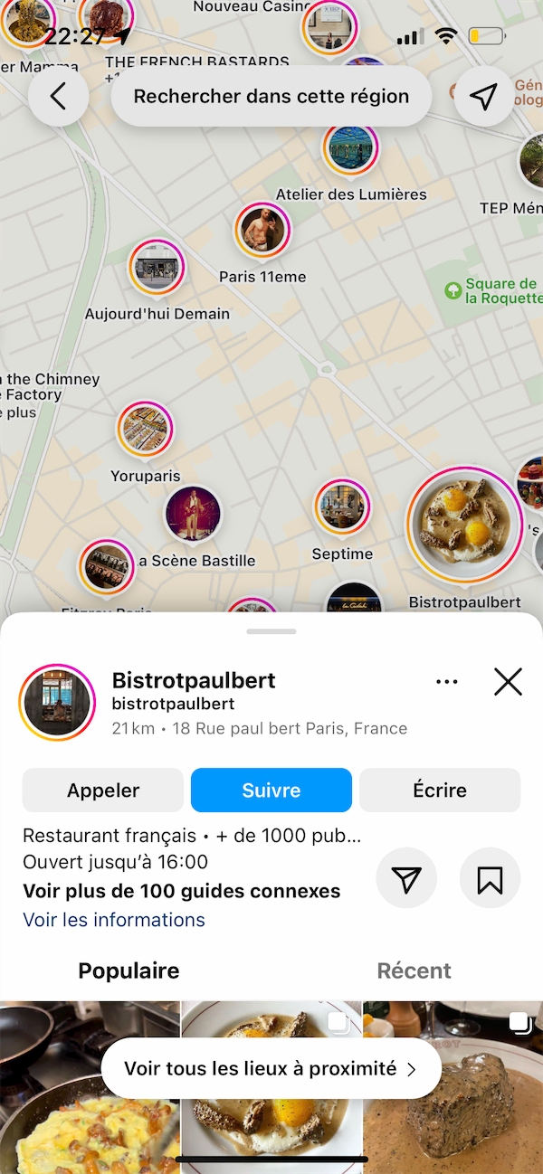 referencement local instagram
