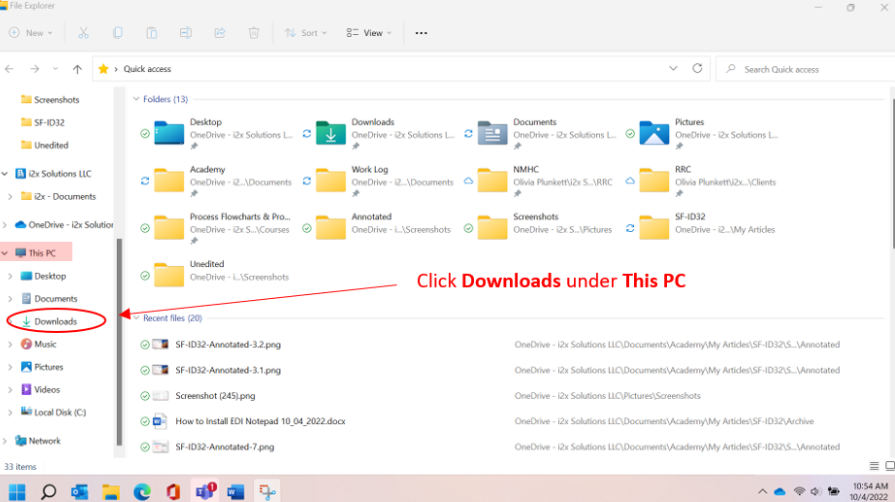 How to Install EDI Notepad