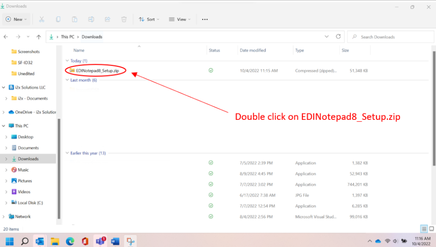 How to Install EDI Notepad