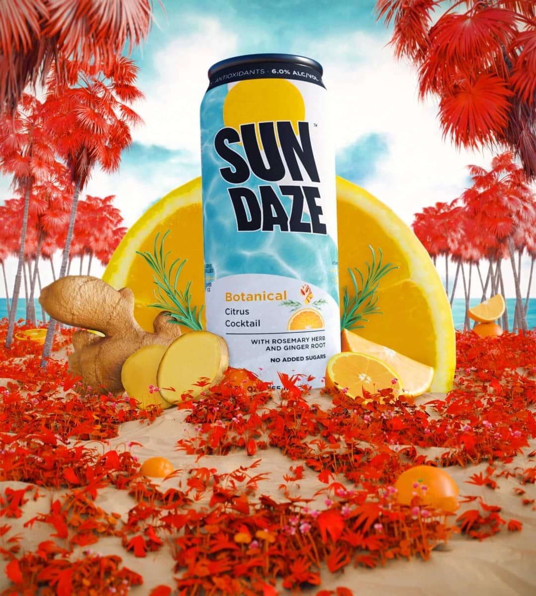 SunDaze | Ready-to-drink alcoholic cocktails with 6.0% ALC/VOL.