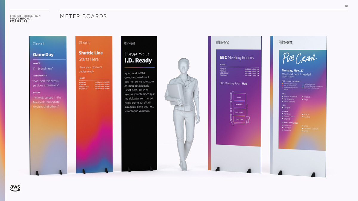 AWS re:Invent 2019 Art Direction