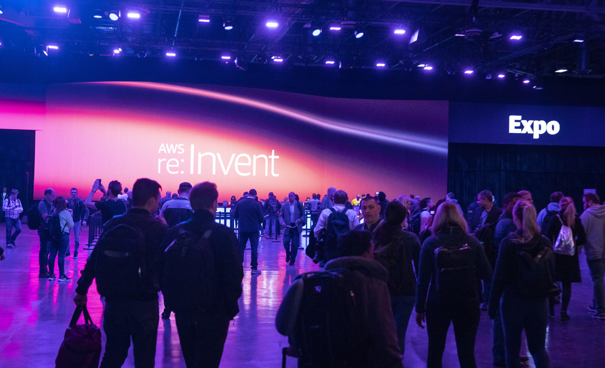 AWS re:Invent Lobby