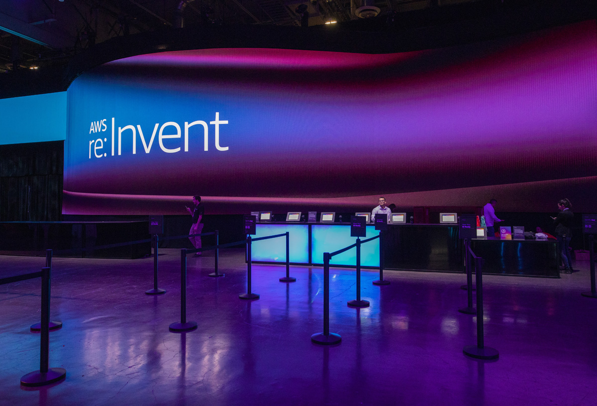 AWS re:Invent Lobby