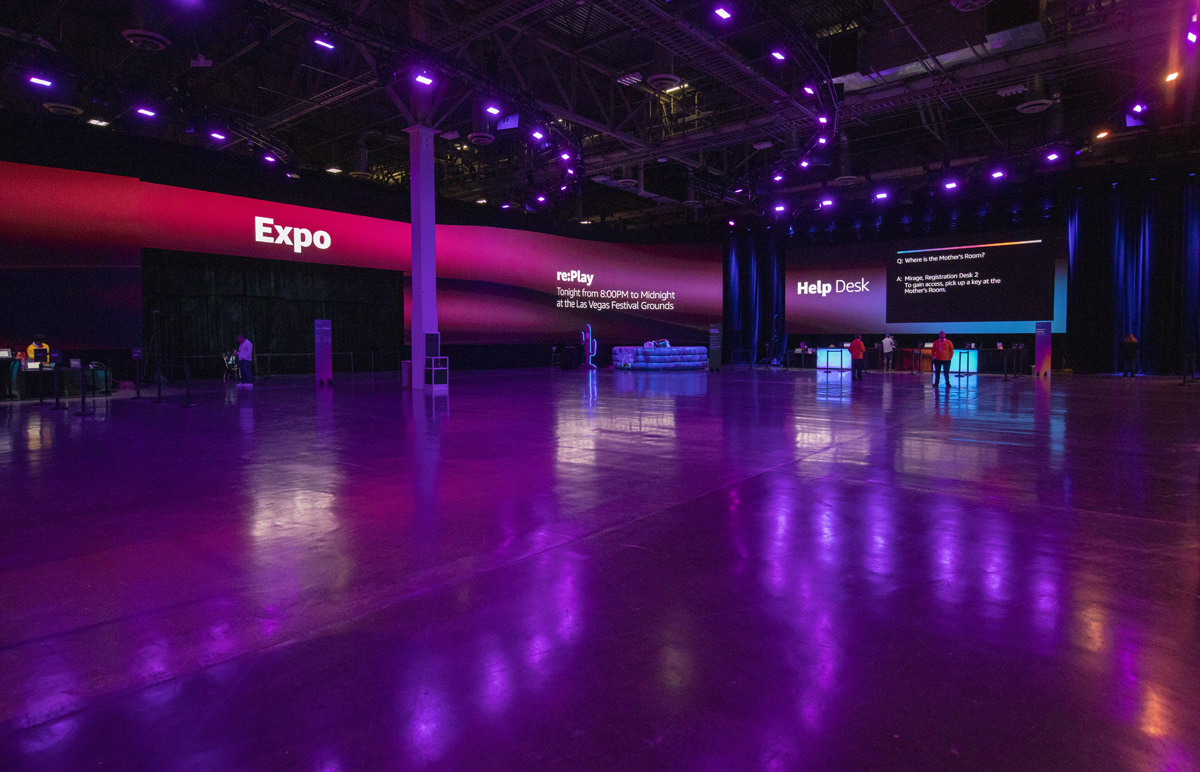 AWS re:Invent 2019 Lobby