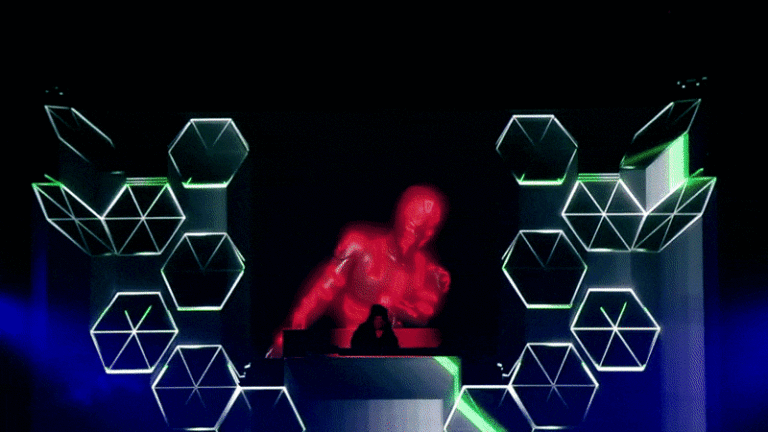 Skrillex Mothership Tour the Cell