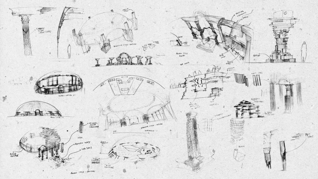 .party() los angeles concept sketch