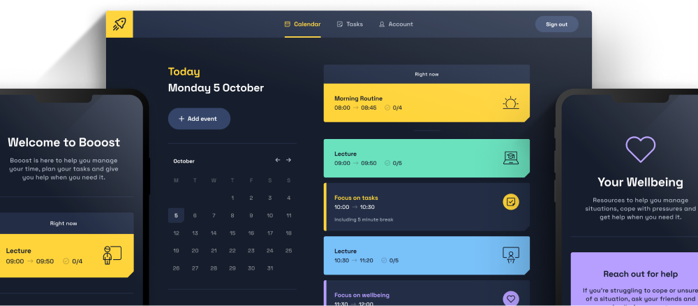Boost Micro Learning App Booost Education – Smart time management & study support app
