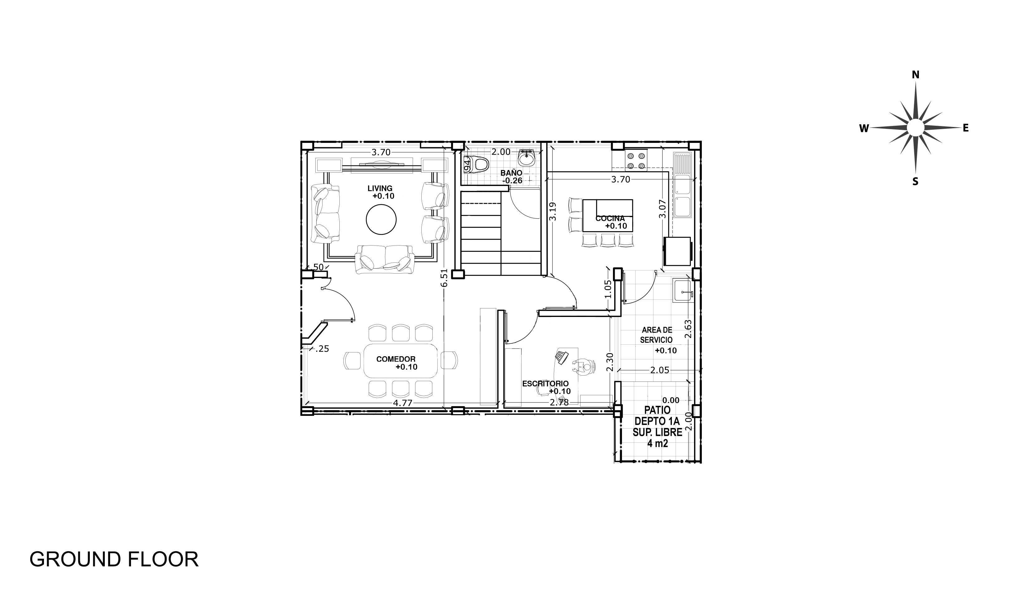 Floor Pan - Unit 1 A