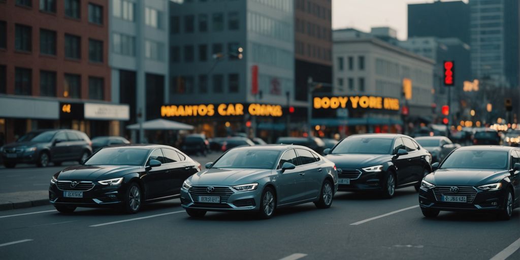 Graph of used car prices by body type