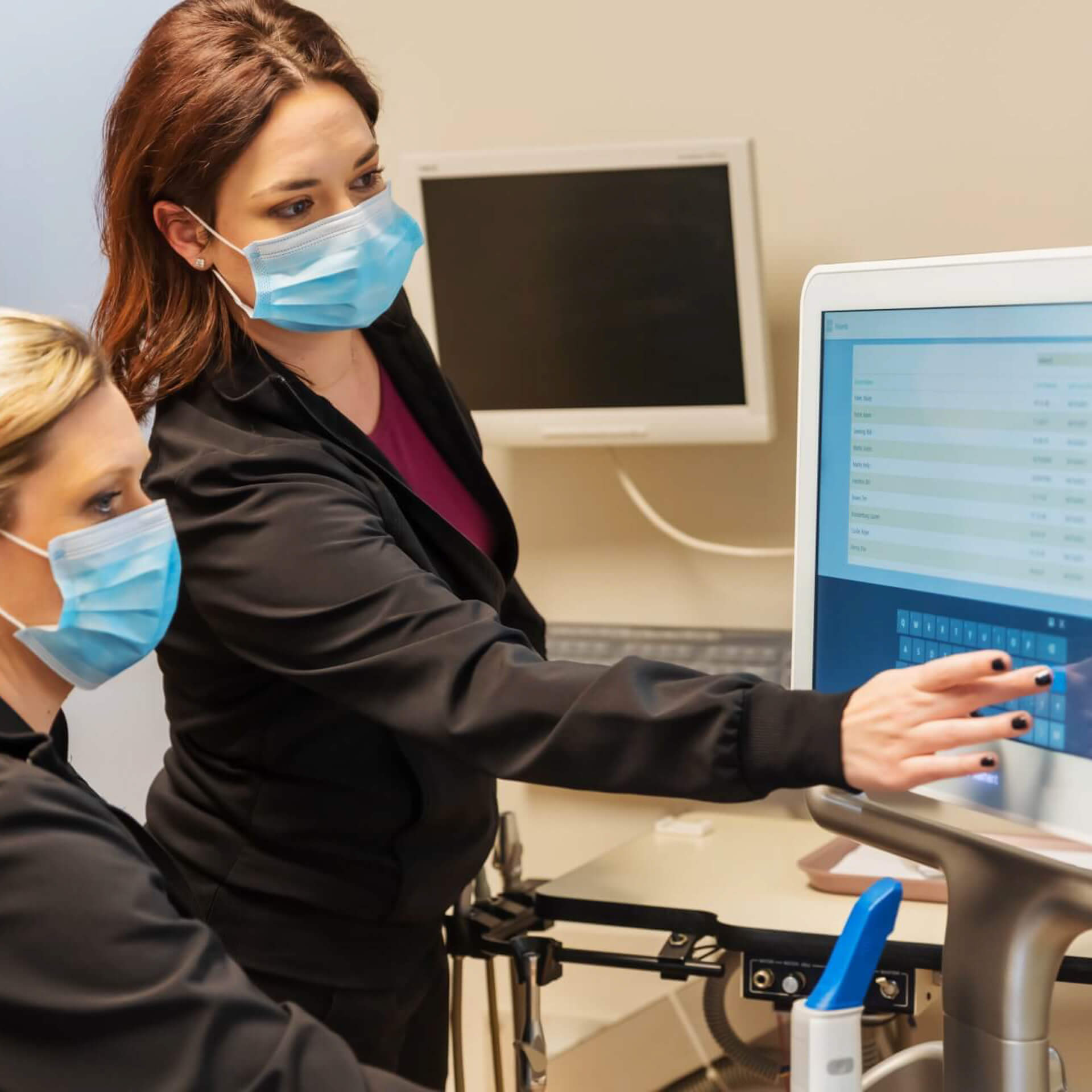 Showcasing the iTero scanner which allows us to take 3D scans of your mouth