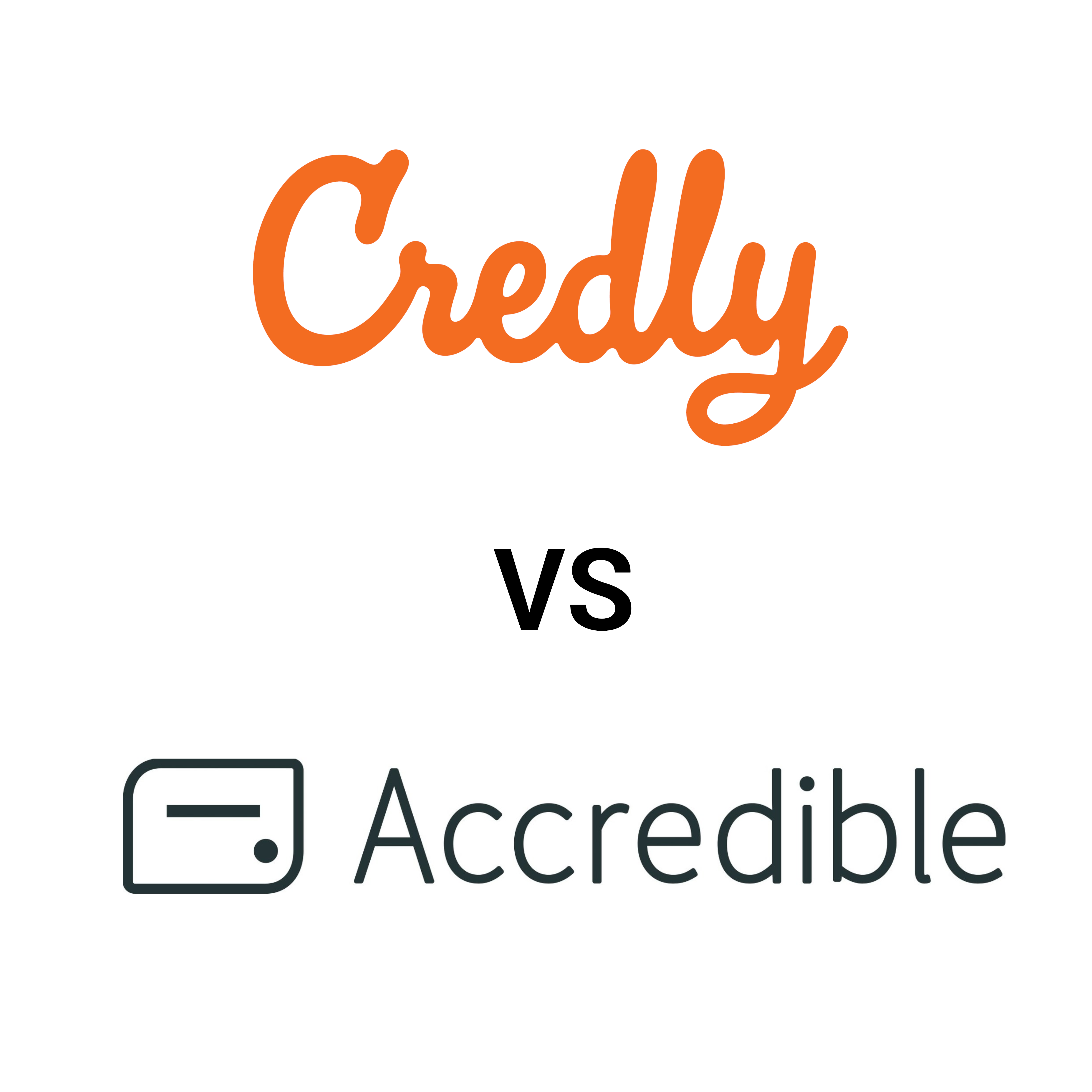 Credly vs Accredible