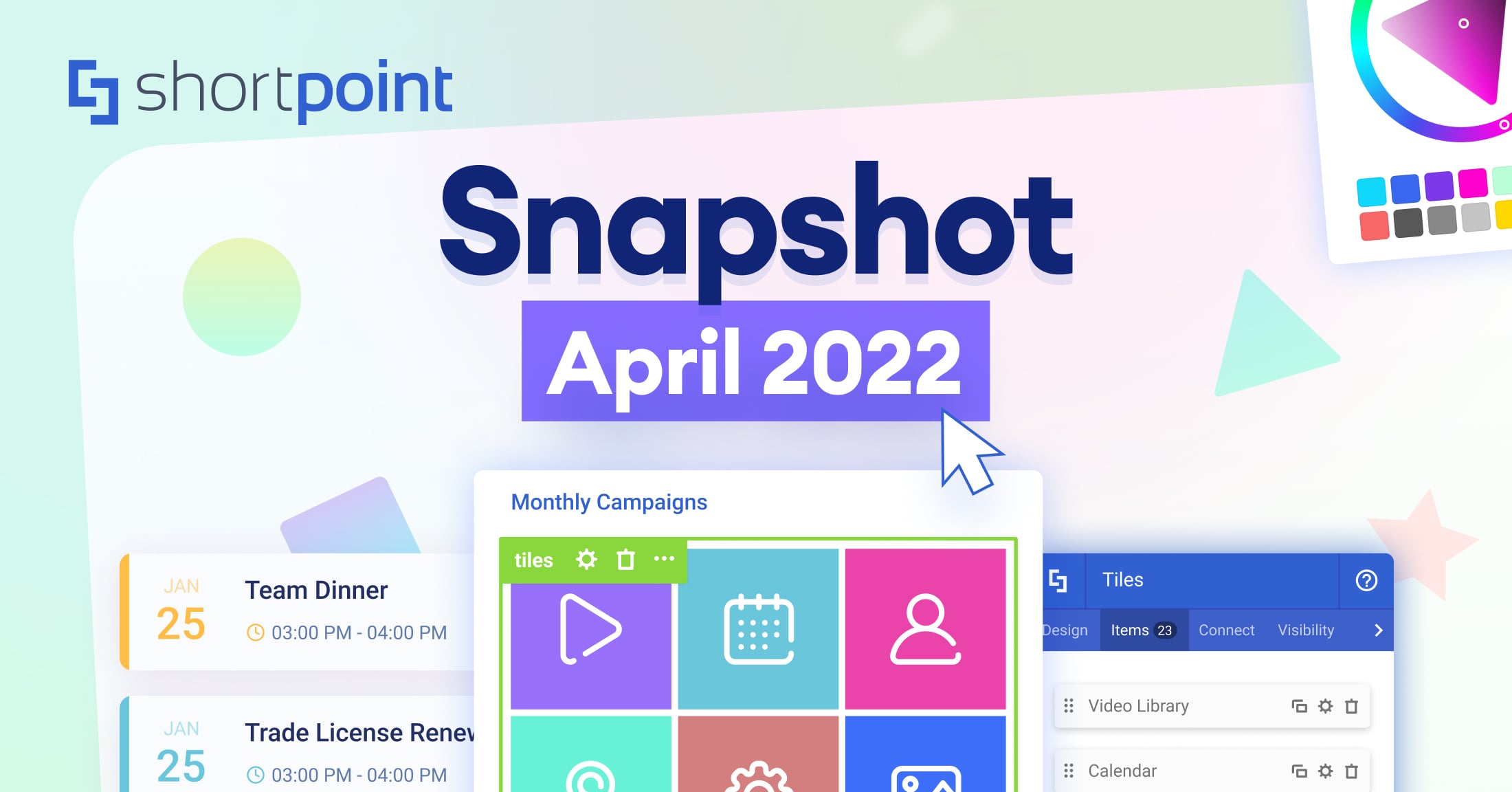 April Snapshot