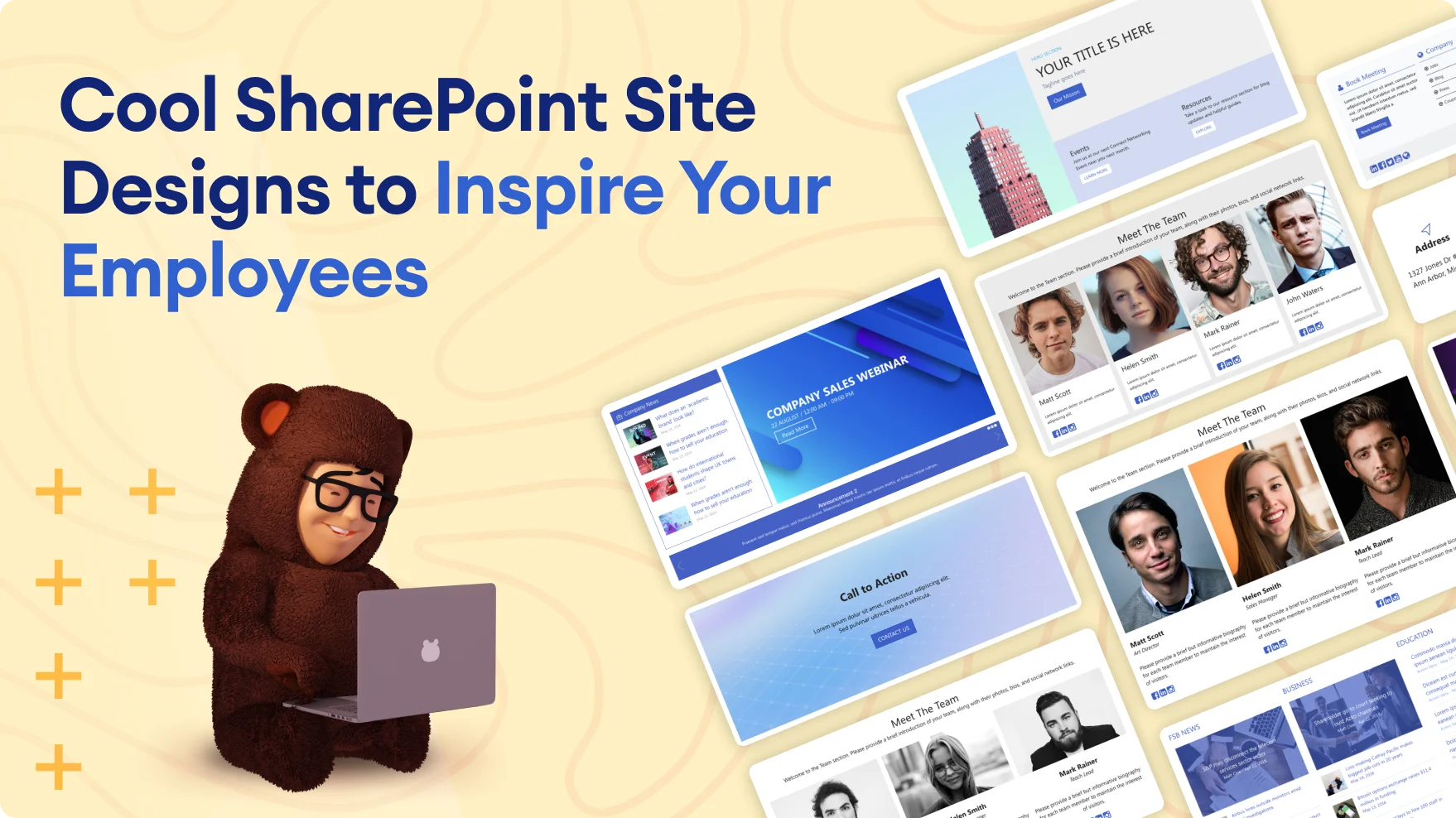 Cool SharePoint Site Designs to Inspire Your Employees