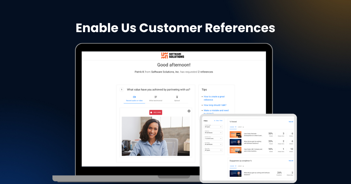 Enable Us Customer References & Testimonials