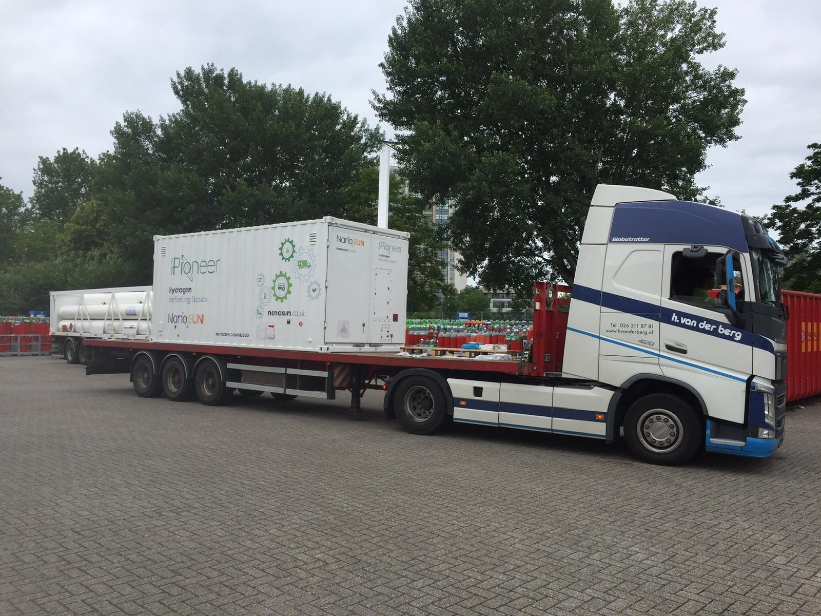 Mobile Pioneer Hydrogen Refuelling Station