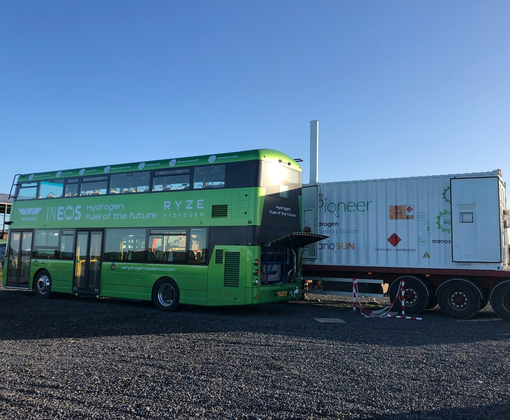 Wrightbus and Pioneer HRS