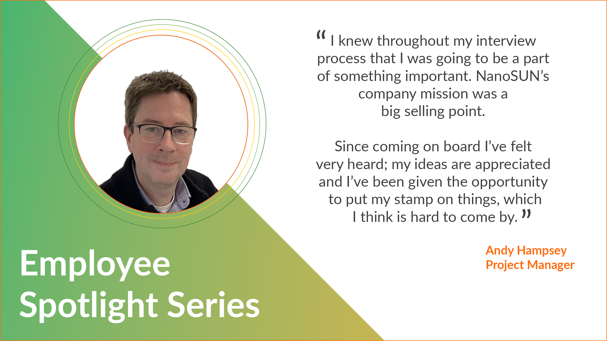 NanoSUN Employee Spotlight