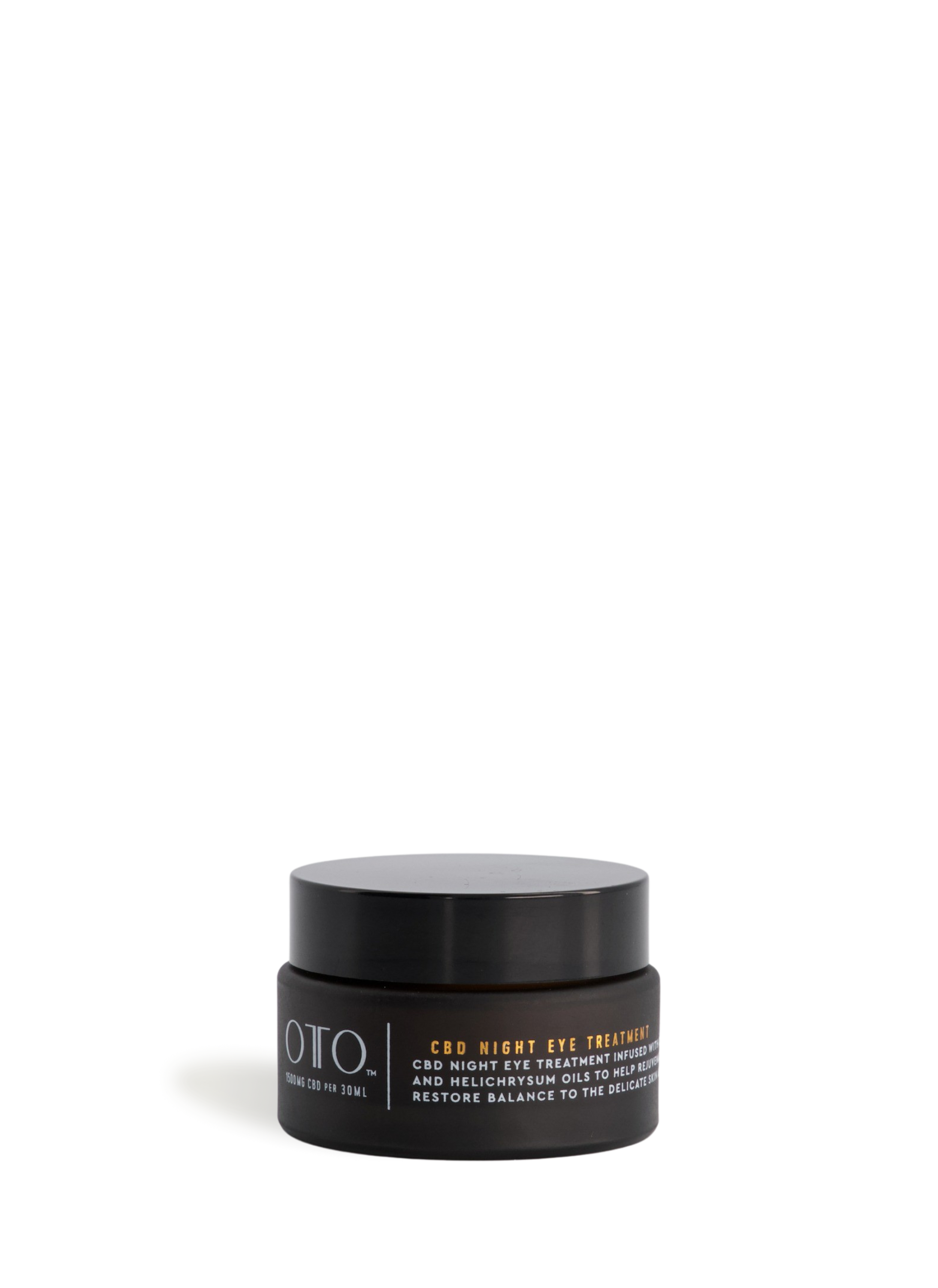 Made for the delicate region around the eyes, the OTO CBD Night Eye Treatment is made of a rich blend of botanicals tackling dryness, signs of fatigue, and aging. With a soothing smell and creamy texture, it is a delight to pat under the eyes after a long day. Vegan, all-natural, cruelty-free, and made in the UK.