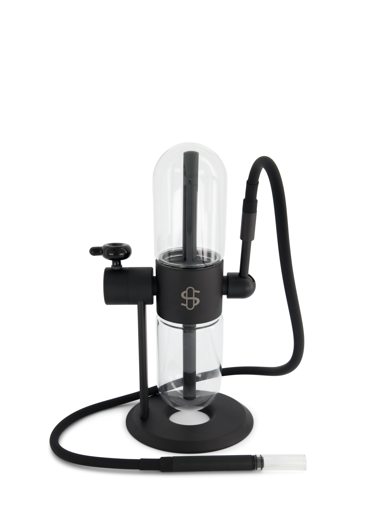 A true innovation in futuristic design, durability and function, the Gravity Hookah by Stündenglass is a multi-functional hookah system activated by the 360° rotating kinetic motion. Backed by a 10-year warranty and constructed with precision craftsmanship from the highest quality materials, it's one of the smoothest (and coolest) vaping experiences on the market.